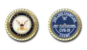 USS Lake Champlain CVS-39 Challenge Coin US Navy Officially Licensed
