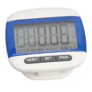 Walking Pedometer Large LCD Display Step Calorie Distance Counter With Clip AN