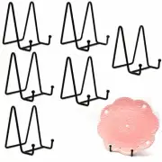 Plate Stands for Display Plastic Easel Stand Plate Holder Display Frame Stand J