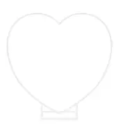 Fin Xxl Wedding Arches Metal Heart Shape White Arch Backdrop Stand F Flowers Balloon
