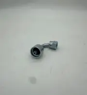 FFX90-04-04 (5 Pk) Crimp Fittings 1/4" Hose x 1/4" O-Ring Face Seal 90° Swivel