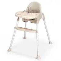 在飛比找Yahoo!奇摩拍賣優惠-寶寶餐椅吃飯可折疊便攜式家用嬰兒椅子多功能餐桌椅座椅兒童飯桌