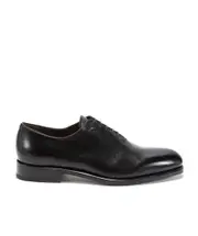 Salvatore Ferragamo Lace-Up Oxford Shoes 10 Black