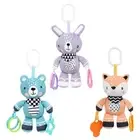 Baby Hanging Rattles Toy Pram Car Rattle Activity Toy Decoration Stuffed Animal