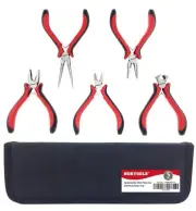 Jewelry Pliers Set 5 PCS Includes Long Nose Pliers,Wire Plier, Diagonal Cutti...