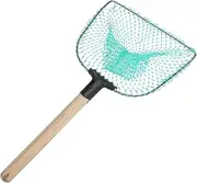 SUPVOX 1Pc Fish Net with Handle Durable Aquarium Tool for Shrimp Fishing Pool Cleaning Capacity Multi Purpose Accessory for Aquariums and Swimming Pools Random Color