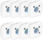 Lancoon 8 Pack Hidden Camera Detector Portable Compact Anti-Surveillance Anti-Thief Spy Eavesdropping RF Listening Detector for Hotel Travel Home Office