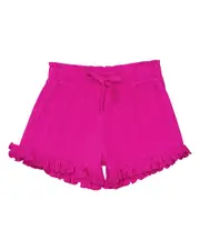 Toddler Girls Plain Ruffle Short
