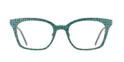 VANNI V4420 C19 Men's Glasses Green Size 52 - Private Health Rebate - Blue Light Block Available