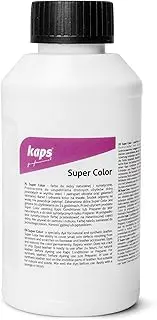 Dye Paint For Natural and Synthetic Leather and Textiles, Kaps Super Color, 82 Standard and Metallic Colours, Big Bottle 500ml - 16.9 fl. Oz.