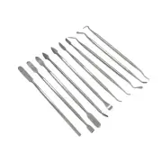 10 Piece Double-Ended Wax Carver and Spatula Set Jewelry Making Carving Tool