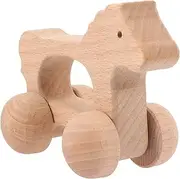 Infant Grasping Training Toys Wooden Push Car for Toddlers Safe Boys and Girls Vehicle Toys