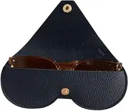 [Generic] Sunglasses Case,Portable PU Leather Sunglasses Storage Bag - Vintage Glasses Case for Sunglasses Reading Glasses Spectacles for Women