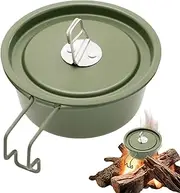 Aluminum Alloy Camping Bowl | Aluminum Alloy Camping Cup - Dustproof Lightweight Multifunctional Coffee Mug for Outdoor Picnic Travel Hiking Backpacking