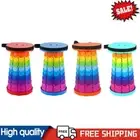 Folding Stool Portable Telescoping Seat Camping Retractable Chair for Fishing NE