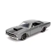Jada 1:24 Scale Fast & Furious '70 Plymouth Road Runner Diecast Model Car Grey