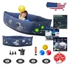 Glow-in-the-Dark Sensory Peapod Chair for Kids - 60'' Inflatable Comfort