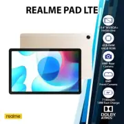 Realme Pad LTE 4+64GB Global Ver. Octa Core Android PC Tablet – GOLD (Wi-Fi+4G)