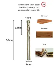 5/32 Cnc Carbite Compression Router Bit Ideal for Woodworking CNC Projects