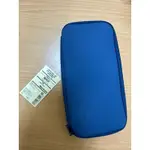 無印良品聚酯纖維護照夾（約23*12公分）藍色