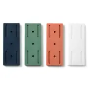 Self-Adhesive Power Strip Holder Fixator Wall Mount Plug-In Socket Fixer Bracket
