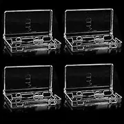 4PCS Clear Crystal Hard Shell Case Cover for Nintendo DSL NDS Lite NDSL Console