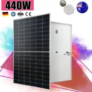 440W Fixed Solar Panel Kit Mono Home Generator Caravan Camping Battery Charger