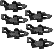 Abaodam 6pcs Fishing Bait Holder Tool for Hooks Keeper Solid Bait Hooks Storage Compatible with Fishing Rods User Friendly Design