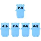 5pcs Panda Silicone Face Ice Roller Skin Massage Ice Roller Silicone Ice Mold