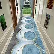 Anti-Slip Runner Rug with Non-Slip Backing, Corridor Carpet for Kitchen, Hall, Stairs, Living Room,0.8m x 4.5m