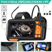 1080P 4.3" 5.5mm Screen Industrial Endoscope Lens Inspection Camera Borescope 2m