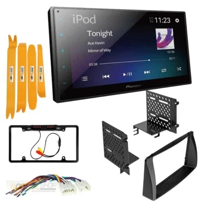 Pioneer DMH-342EX 6.8" Digital Media Car Stereo Kit for 2002-2008 Toyota Corolla