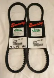 Browning AX32 Cogged V-Belt P33-332 - Set of 2