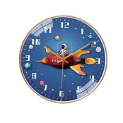 Space Silent Creative Wall clock, Silent time Wall Clock Operated for wall 12