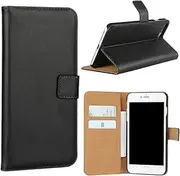 Cavor for iPhone 7 plus Case, for iPhone 8 plus Case iphone7 plus iphone8 plus 5.5'',Premium PU Leather Folio Flip Wallet Stand Case Cover Magnetic Closure Phone Cases Book Design with Kickstand Feature & Card Slots--Black