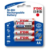在飛比找PChome24h購物優惠-日本FDK 大容量低自放電 3號 4入充電電池 HR3UTF