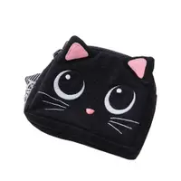在飛比找蝦皮商城優惠-【Kiro貓】小黑貓 雙層 拉鍊 零錢包/雜物包/卡片收納包