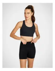 [Rockwear] Euphoria High Impact Adjustable Sports Bra in Jet Black