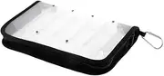 Colaxi Clear Squid Jigs Bag Fishing Lure Pouch Durable 12 Compartment Accessary