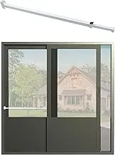 Greatim GT-DB003 Window Bars Security, Patio Door Security Bar, Window Safety Bars,Sliding Door Lock bar (113x5.5x2.5 cm)