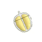 2Pcs For Apple Airpods 1/2 Generation Universal Wreless Durian Shaped Bluetooth Headphone Holder