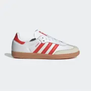 Sz 10 - Women's Adidas Samba Og W IF6513 White/Red