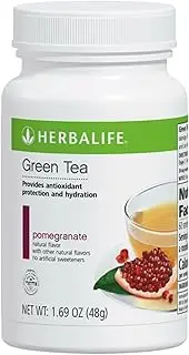 HERBALIFE GREEN TEA: Pomegranate (48g) provides antioxidant protection and hydration, natural flavor, no artificial sweeteners