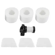 Filters for Shark IONFlex DuoClean Vacuum IF100 IF150 IF160 IF170 IF180 IF200 IF201, IF202 IF205 IF