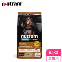 在飛比找momo購物網優惠-【Nutram 紐頓】無穀全能系列T27 火雞+雞肉挑嘴小顆