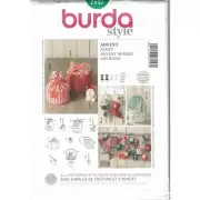 Burda Sewing Pattern 7157 Advent Projects UNCUT