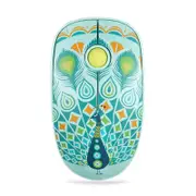 V8 Portable 2.4GHz Wireless Mouse Cute Cartoon Home Office Power Saving Silent Mouse 1000DPI Gaming Mouse for Windows 7 / 8 / 10 / Vista XP Mac