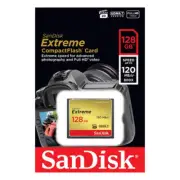 SanDisk 128GB Extreme CompactFlash Card with (write) 85MB/s and (Read)120MB/s -