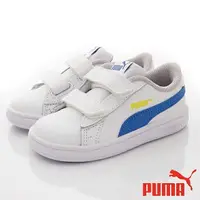在飛比找樂天市場購物網優惠-PUMA運動童鞋休閒板鞋365174-33白藍(中大童)