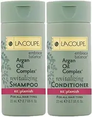 Lacoupe Shampoo and Conditioner - Set of 18 0.75Oz each - 9 Each Shampoo and 9 Each Conditioner Total 13.5 Oz